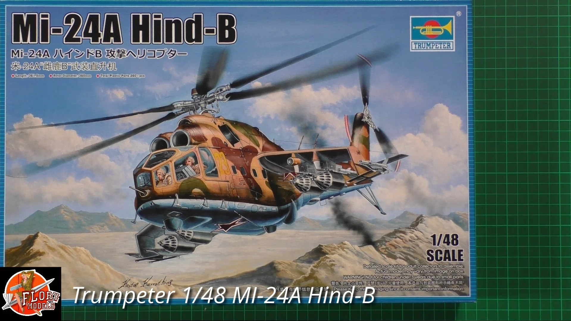 Trumpeter 1/48 MI-24A Hind-B Review — Flory Models